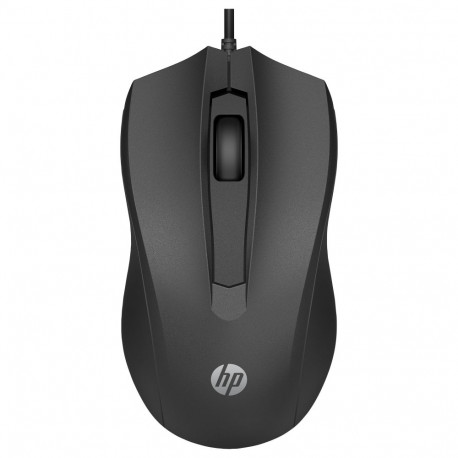 HP juhtmega must hiir