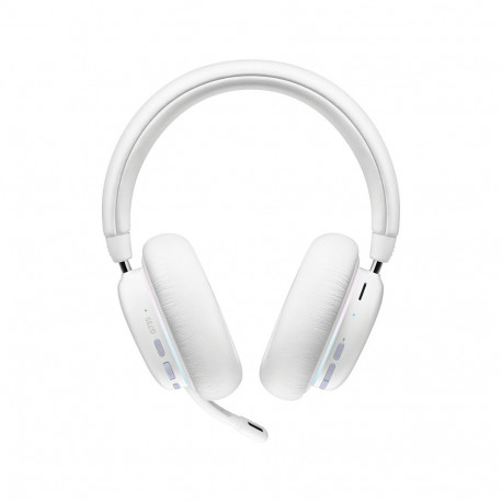 Logitech G G735 täissuuruses juhtmevaba peakomplekt Bluetooth / Lightspeed 3.5 mm jack white mist