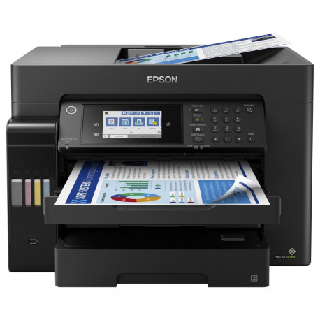 T EPSON EcoTank ET-16655 must värviline multifunktsionaalne tindiprinter A3 25ppm 550 lehte USB LAN 