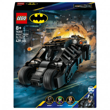 LEGO 76303 DC Super Heroes Batman Tumbler vs. Two Face ja The Joker