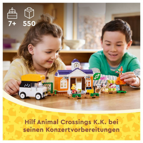 "LEGO 77052 Animal Crossing K.K. spielt auf dem Festplatz"