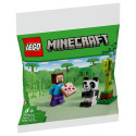 "LEGO 30672 Minecraft Steve mit Baby-Panda (Polybag)"