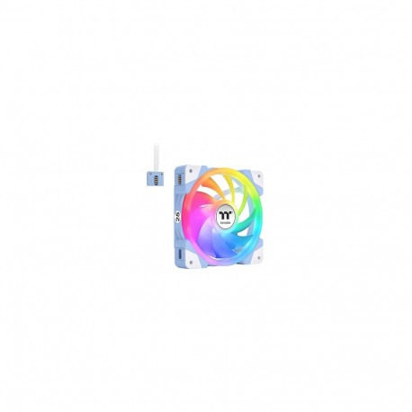 140mm Thermaltake SWAFAN EX14 ARGB hortensiasinine arvuti jahutusventilaator, TT Premium Edition, 3 