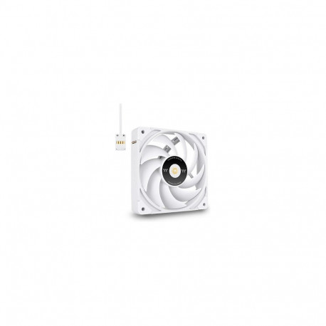 "120mm Thermaltake TOUGHFAN EX12 Pro PC Cooling Fan White - Swappable Edition 3 Pack"