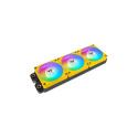 "120mm Thermaltake CT120 EX Reverse ARGB Sync PC Cooling Fan Bumblebee 3 Pack"