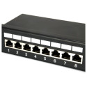 Equip 24x RJ45 Cat5e 19" FTP 1U must patšpaneel