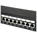 Equip 24x RJ45 Cat5e 19" FTP 1U must patšpaneel