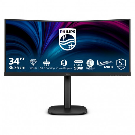 Philips 34B2U3600C - 34-tolline VA UWQHD 4ms 120Hz USB-C