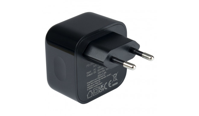 Inter-Tech PD-2036 must 36W USB-C laadija
