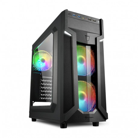 Sharkoon VG6-W RGB ATX midi-torn