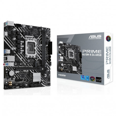 "MB ASUS PRIME H610M-K D4 ARGB (Intel.1700.DDR4.mATX)"