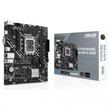 "MB ASUS PRIME H610M-K ARGB (Intel.1700.DDR5.mATX)"
