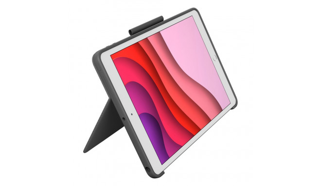"Logitech Combo Touch QWERTZ Schweiz iPAd 7.Gen Graphite"