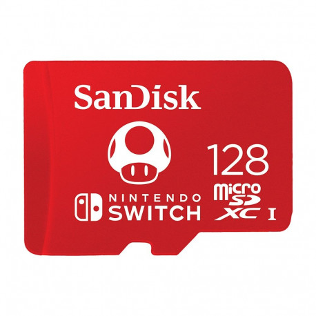 "CARD 128GB Sandisk Nintendo Switch microsdxc 100MB/s"
