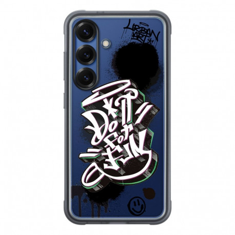 Samsung Flipsuit tugevdatud ümbris Galaxy S25, must