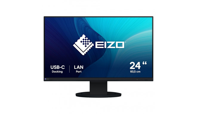 EIZO 60.5cm (23.8") EV2490-BK 16:09 HDMI+DP+USB-C must
