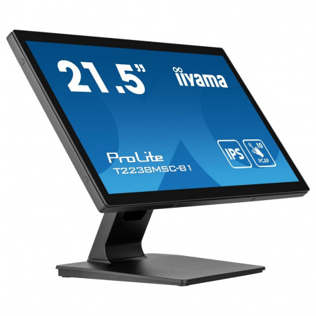IIYAMA 54.5cm (21.5") T2238MSC-B1 16:9 M-Touch HDMI+DP+USB jaemüük