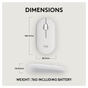 "Logitech Pebble M350s Wireless Tonal White"