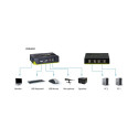 Level One USB 2x audio KVM-lüliti