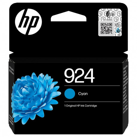 HP 924 tsüaan originaal tindikassett