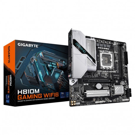 H810M mänguri WIFI6 LGA1851 emaplaat