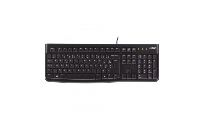 Logitech K120 prantsuse asetus