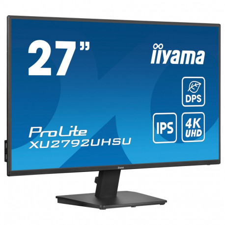 "68,5cm/27"" (3840x2160) Iiyama ProLite XU2792UHSU-B6 16:9 4K UHD IPS 4ms 60Hz HDMI DP USB Speaker B