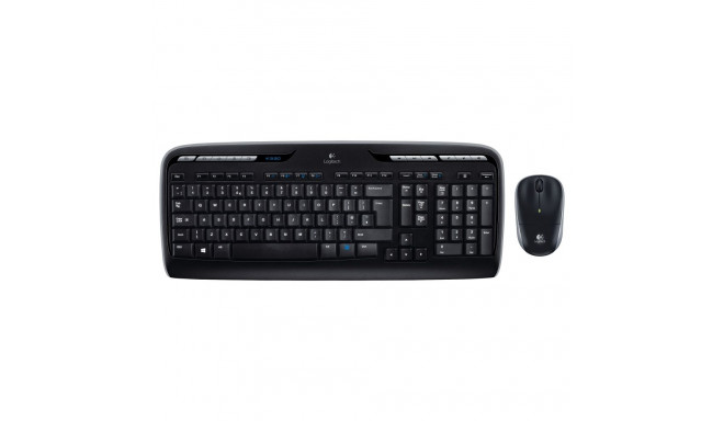Logitech Desktop MK330 must juhtmevaba komplekt - US Layout