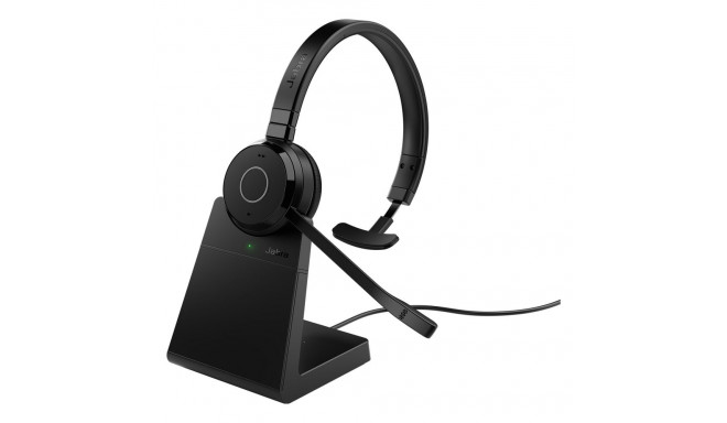 JabraEvolve 65 TE Link390a UC Mono laadimisalusega