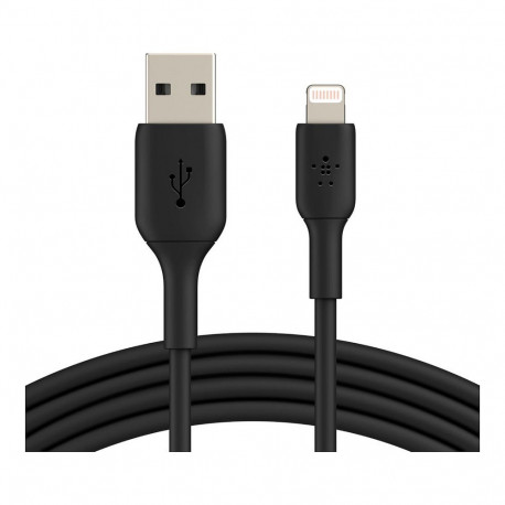 Belkin Lightning laadimis- ja andmesidekaabel PVC MFi-sertifitseeritud 1 m must