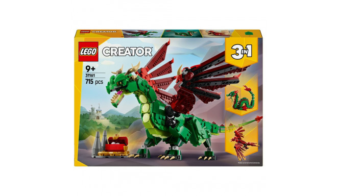 LEGO Creator roheline draakon 31161