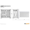 be quiet! Light Base 900 DX valge Midi