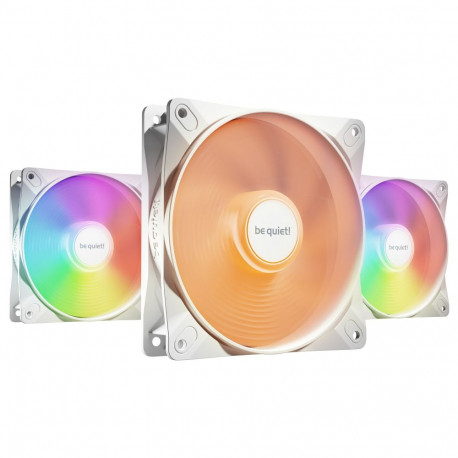 "120mm be quiet! LIGHT WINGS LX PWM high-speed White Triple-Pack"