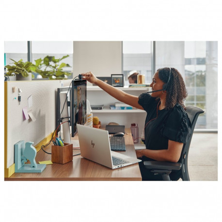HP Poly Blackwire 3220 must stereo USB-C peakomplekt + USB-C/A adapter (bulk) (209745-104)