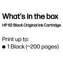 "HP 62 original Ink cartridge C2P04AE UUS black standard capacity 1-pack"