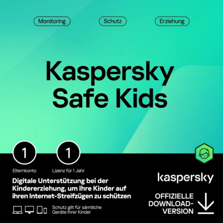 "Kaspersky Safe Kids – 1 Device, 1Year – ESD-Download"