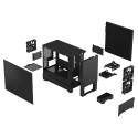 "Midi Fractal Design Pop Mini Silent Black Solid"