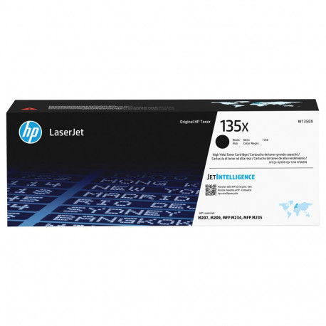 "HP Toner 135X W1350X Schwarz bis zu 2.400 Seiten ISO/IEC 19798"