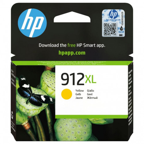 "HP 912XL High Yield Yellow Ink"