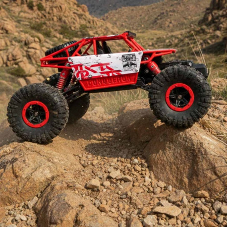 RC auto Rock Crawler HB 2.4GHz 1:18 punane