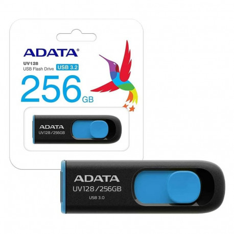 Dash Drive UV128 256 GB (schwarz/blau, USB-A 3.2 Gen 1)