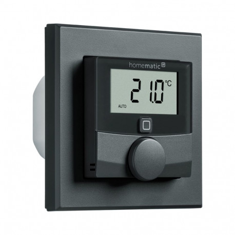 Homematic IP wall thermostat with switching output (HmIP-BWTH-A) (anthracite, for brand switch 230V)