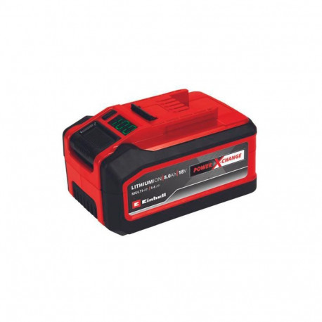Einhell battery Power-X-Change Plus Multi-Ah 18V 5.0 - 8.0Ah (red/black, Multi-Ah technology)