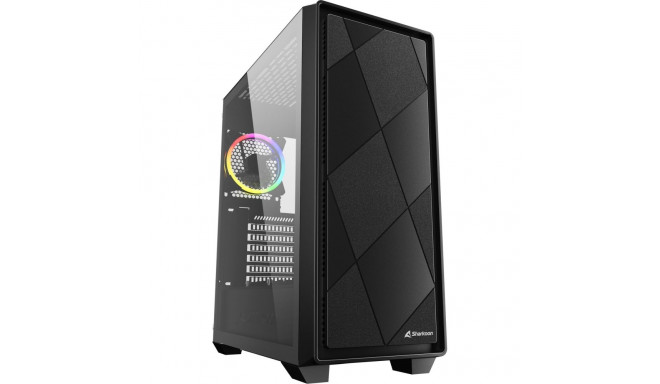 VS8 RGB                (schwarz, Tempered Glass)