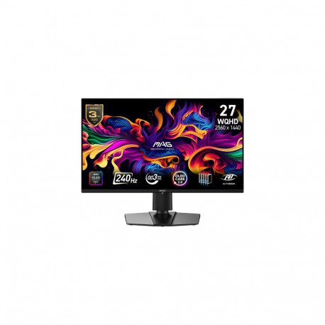MSI MAG 274QP QD-OLED X24 computer monitor 67.3 cm (26.5") 2560 x 1440 pixels Wide Quad HD 