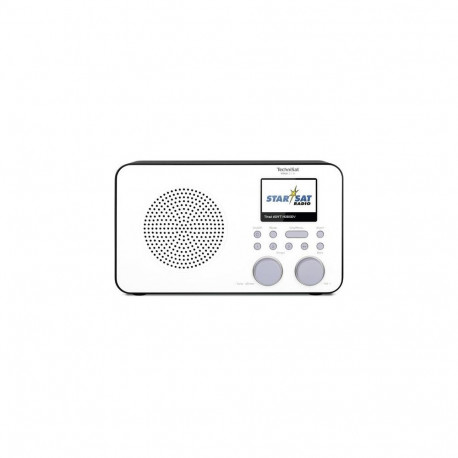TechniSat VIOLA 2 C IR Internet Analog &amp; digital Black, White