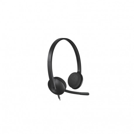 Logitech H340 USB Wired Headset USB-A, Black