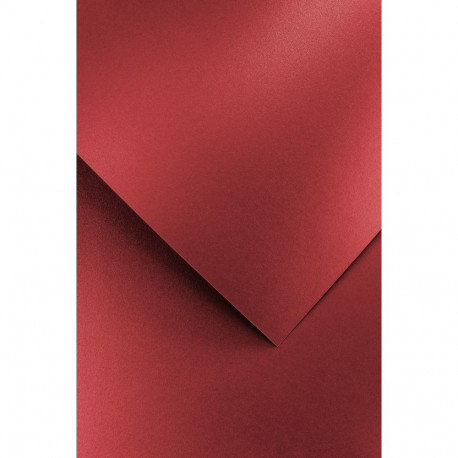 Metallik disainpaber Brillo Red A4, 200g/20lk