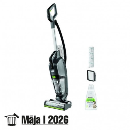 Bissell püsttolmuimeja CrossWave HydroSteam PET Select AC kuiv- ja märg kotita 0L 1100W, hall