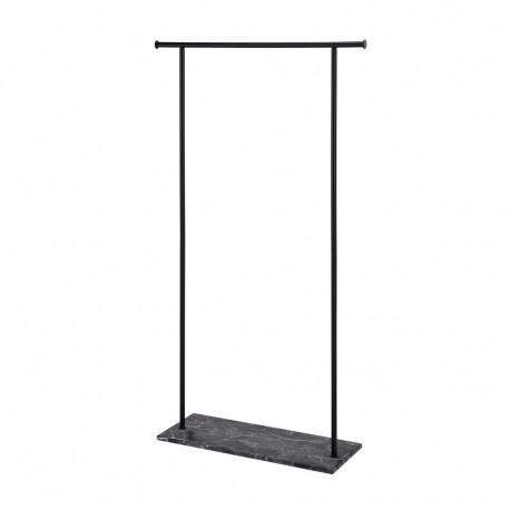 Clothes hanger FRANY 96x30xH162cm, black